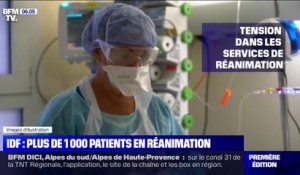 Covid-19: la barre des 1000 patients en réanimation franchie en Ile-de-France