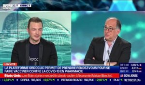 Guillaume Gobert (Ordoclic) : La plateforme Ordoclic permet de prendre rendez-vous pour se faire vacciner contre la Covid-19 en pharmacie - 10/03