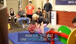 Une femme de 76 ans haltérophile