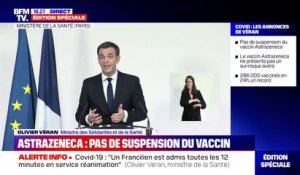 Olivier Véran sur la vaccination chez les médecins libéraux: "Tous les vaccins commandés arrivent" ce jeudi et ce vendredi