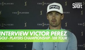 Réaction Victor Perez - The Players 1er tour - Golf