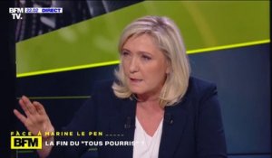 Marine Le Pen sur le parquet national financier: "l'objectif, c'était de s'occuper du cas de l'opposition"