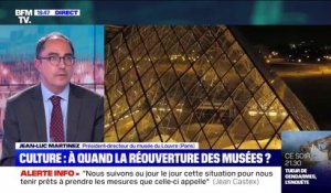 Le Louvre travaille "à des horaires décalés" pour sa réouverture afin d'"éviter un brassage des populations"