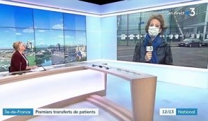 Covid-19 : les premiers transferts de patients d’Ile-de-France débutent