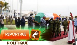 Arrivée de la dépouille du Premier Ministre Hamed Bakayoko à Abidjan