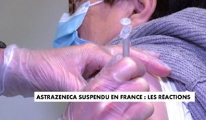 AstraZeneca suspendu en France : les réactions