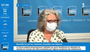 Sylvie Barjon, présidente de l'association interprofessionnelle de soins et de prévention des abus sexuels