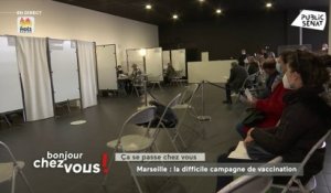 Marseille: la difficile campagne de vaccination