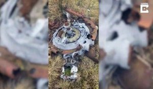 Ce randonneur tombe sur la carcasse d'un avion datant de 1948, écrasé en pleine nature
