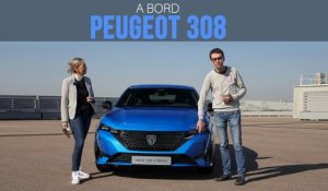 A bord de la Peugeot 308 (2021)