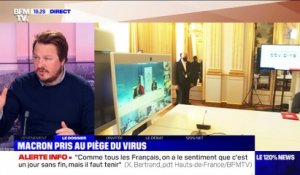 Emmanuel Macron pris au piège du virus ? - 17/03