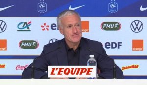 Deschamps : « Dembélé est encore un jeune joueur » - Foot - Bleus