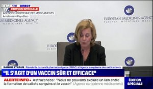 Vaccin AstraZeneca: pour l'Agence européenne des médicaments, "il n'y a pas d'augmentation du risque global de formation de caillots sanguins avec le vaccin"