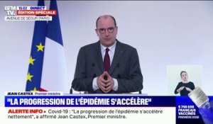 Jean Castex: "En Ile-de-France, l'incidence est aujourd'hui de 446, soit une hausse de 23% en une semaine"