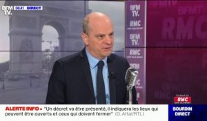 Jean-Michel Blanquer: "Aujourd'hui il y a un peu plus de 2000 classes fermées"