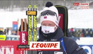 J. Boe : «C'est vraiment frustrant» - Biathlon - CM (H)