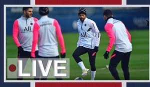 Replay : Entrainement avant Olympique Lyonnais - Paris Saint-Germain