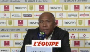 Kombouaré : « On sent une fragilité mentale » - Foot - L1 - Nantes