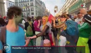 Marseille - Grosse colère après le carnaval qui s'est déroulé hier en plein centre ville avec des milliers de personnes non masquées et collées les unes aux autres