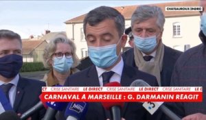 Carnaval de Marseille : «Nous devons répondre par la fermeté», a déclaré Gérald Darmanin