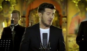 Vincent Niclo et les Prêtres Orthodoxes reprennent "Puisque tu pars" de Jean-Jacques Goldman