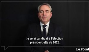 Xavier Bertrand : « Je serai candidat à l'élection présidentielle de 2022 »