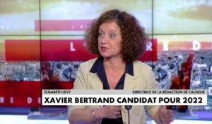 Elisabeth Levy  sur la candidature de Xavier Bertrand à la présidentielle 2022 : «Il pose le fait que la campagne présidentielle va se faire sur la délinquance, la sécurité»