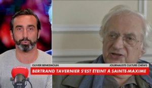 Le réalisateur Bertrand Tavernier est mort à Sainte-Maxime à l'âge de 79 ans