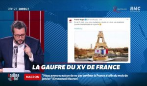 #Magnien, la chronique des réseaux sociaux : La gaufre du XV de France - 26/03