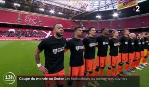 Football : plusieurs équipes nationales au soutien des ouvriers du Qatar