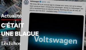 « Volkswagen » ne deviendra pas « Voltswagen » : c’était un poisson d’avril