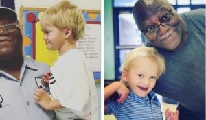 La mère d'un petit garçon autiste a récolté 35 000 dollars pour remercier le gardien d'une école qui a aidé son fils