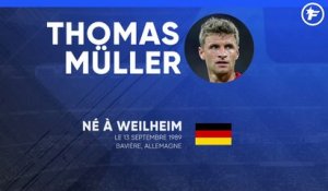 La  fiche technique de Thomas Müller