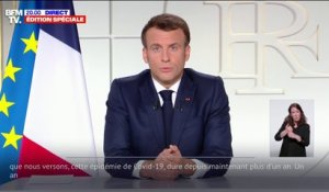 Emmanuel Macron: "Nous allons tenir, encore"