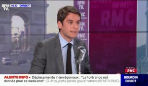 Gabriel Attal: "Notre souhait est que les Français puissent passer un été le plus normal possible"