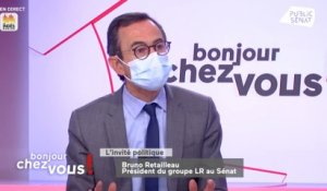 Débat politique sanitaire : Retailleau souhaite que les sénateurs LR «ne participent pas au vote»