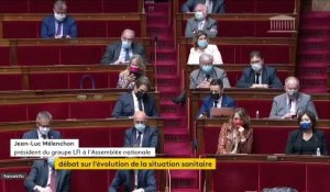 Coronavirus - Le coup de gueule de Jean-Luc Mélenchon à l'Assemblée nationale: "Nous allons pratiquer un boycott d'exaspération, nous refusons de voter, nous ne sommes pas votre public voué à vous acclamer" - VIDEO