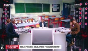 Écoles fermées : double peine pour les parents ? - 01/04