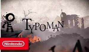 Typoman - Trailer d'annonce Switch