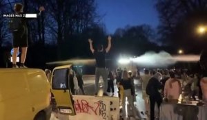 Évacuation violente de près de 2 000 jeunes réunis pour "La Boum" à Bruxelles