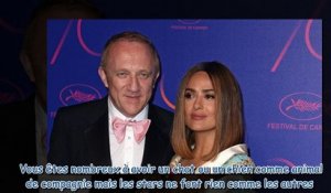 Salma Hayek - cet étrange animal de compagnie qu'elle a offert à son mari, François-Henri Pinault