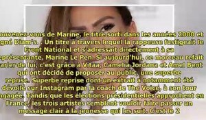 -Moi, j'emmerde-... la chanteuse Vitaa règle son compte à Marine Le Pen ! #shorts