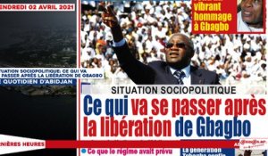Le titrologue du Vendredi 02 Avril 2021/ situation sociopolitique: ce qui va se passer après la libération de Gbagbo