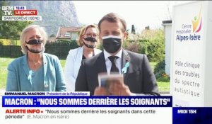 Emmanuel Macron: La prise en charge de l'autisme est "un immense chantier sur lequel la France avait pris du retard"