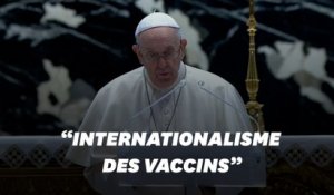 Le pape appelle à partager les vaccins entre les pays riches et pauvres