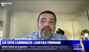 Le fils de Bernard Tapie témoigne sur BFMTV après le cambriolage chez son père