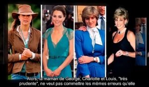 ✅ Kate Middleton - cette leçon apprise de Diana, qu'elle applique à la lettre