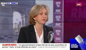 Valérie Pécresse: "Nous allons rouvrir l'aide au loyer de 1000 euros" pour les commerçants obligés de fermer en avril