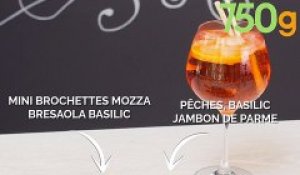 Je sers quoi avec mon Spritz ?