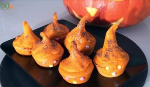 Muffins sorcière d'Halloween